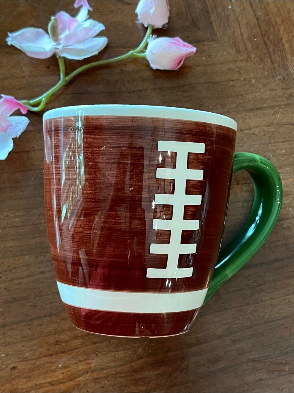 Vintage 2011 Burton + Burton "Sports Champ" Football Ceramic Mug